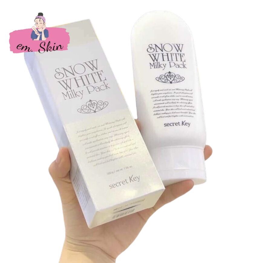 Sữa dưỡng thể trắng da snow white milky pack- new 2022