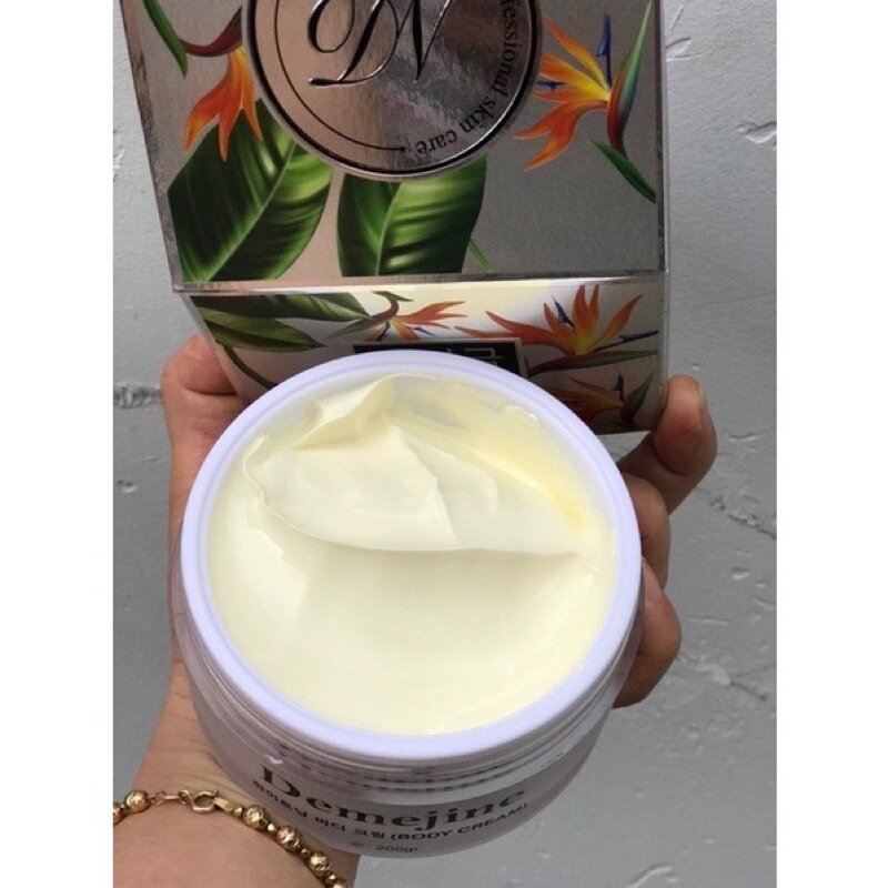 Kem Body DEMEJINE Siêu Trắng 200g