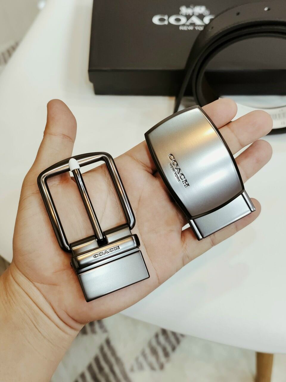 NEW CO**ACH BELT FOR MEN da thật sang trọng