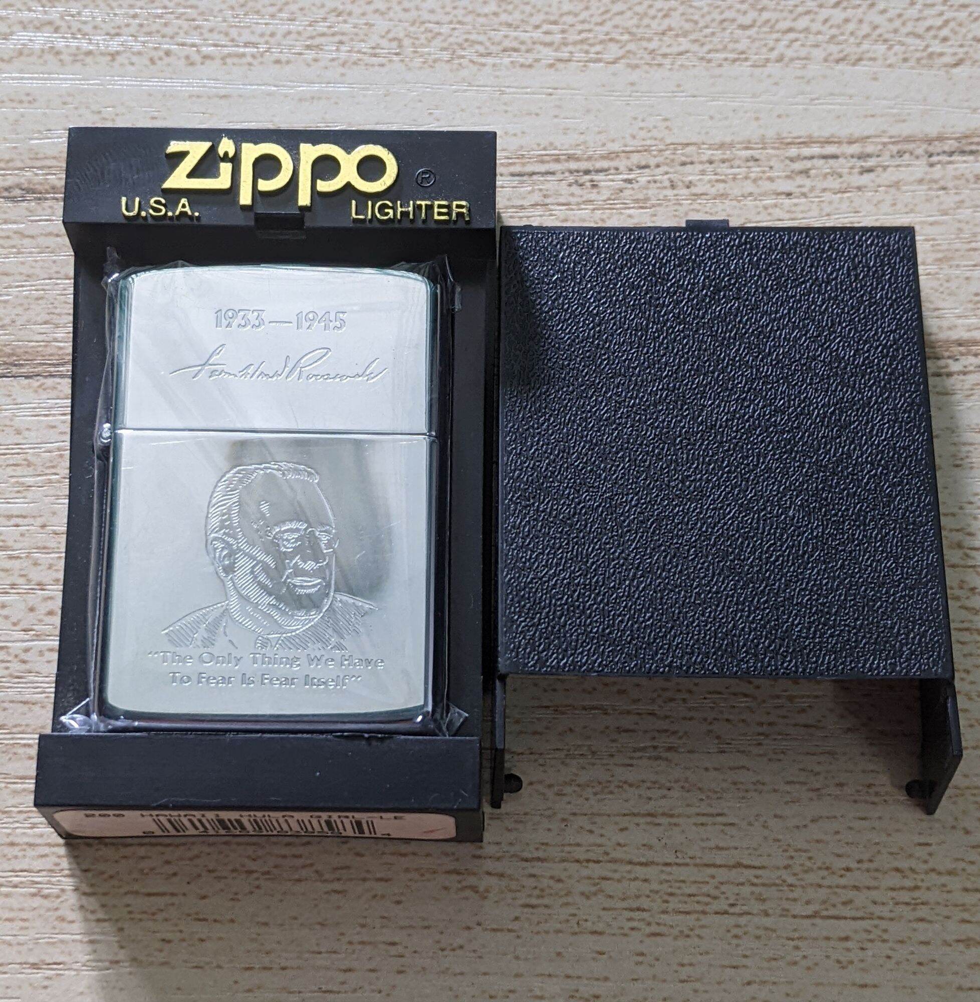 Zippo Chrome bóng 1989 chính hãng