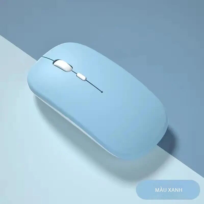 Macaron Sạc Không Dây Bluetooth 2.4G USB Chuột Cho Android Windows Máy Tính Bảng Laptop Notebook PC Cho IPAD Di Động