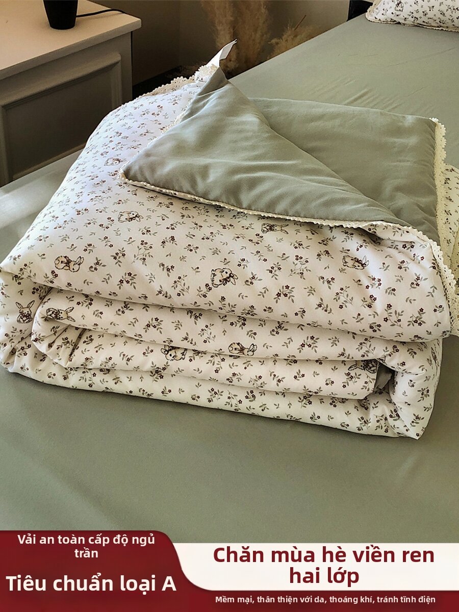 WUYINLIANGPIN | Double Layer Gauze Cool Quilt Set A Class Giá 409,000 Đồng*Miễn phí vận chuyển