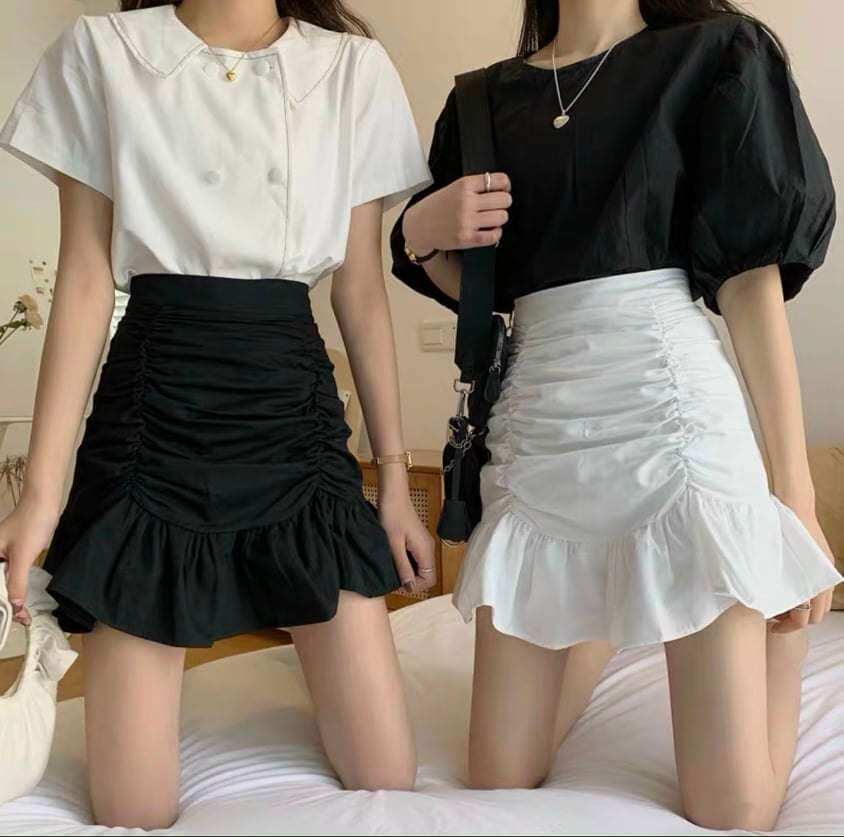 Chân váy nhúng đuôi cá xinh