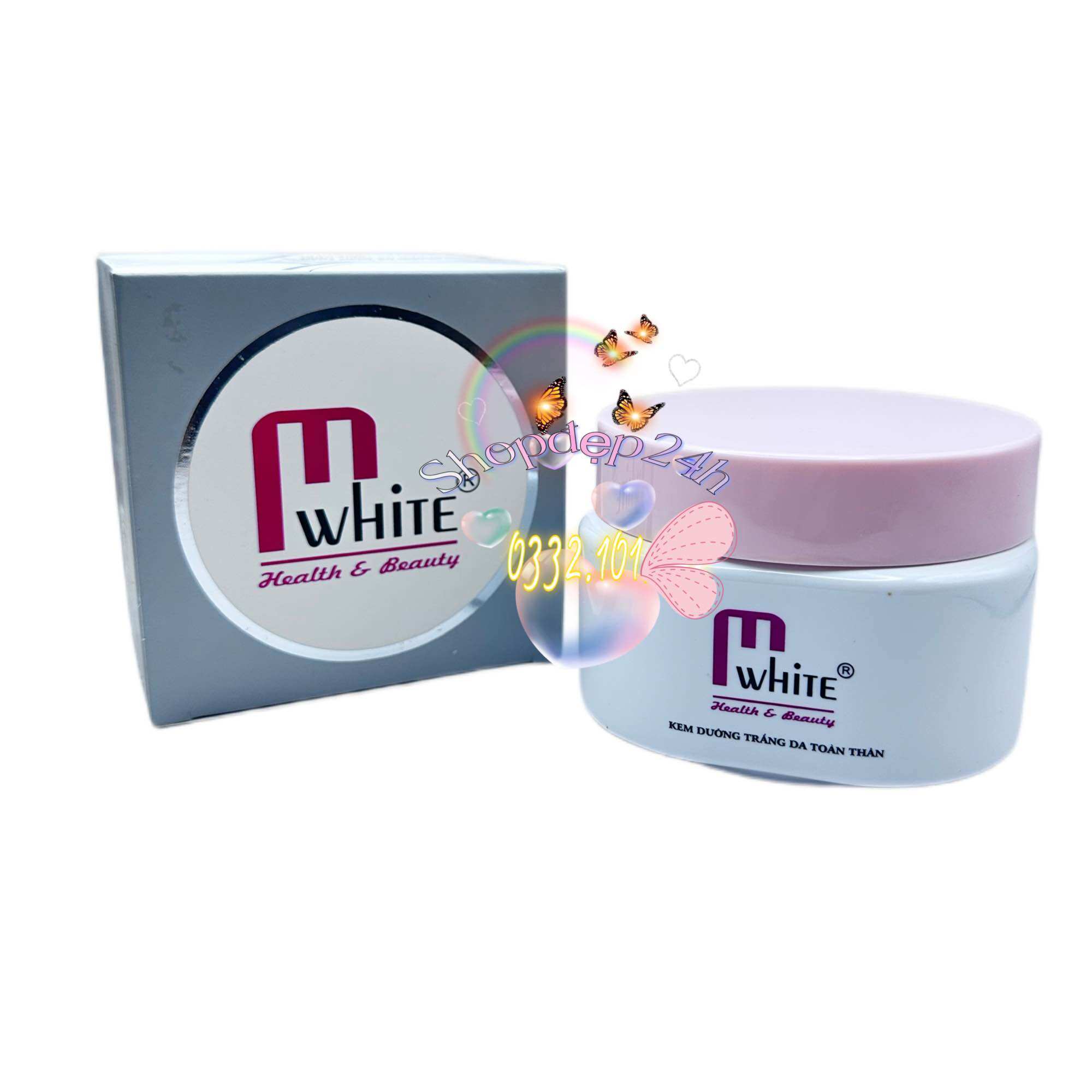 [HCM]Kem body sữa chua Mwhite