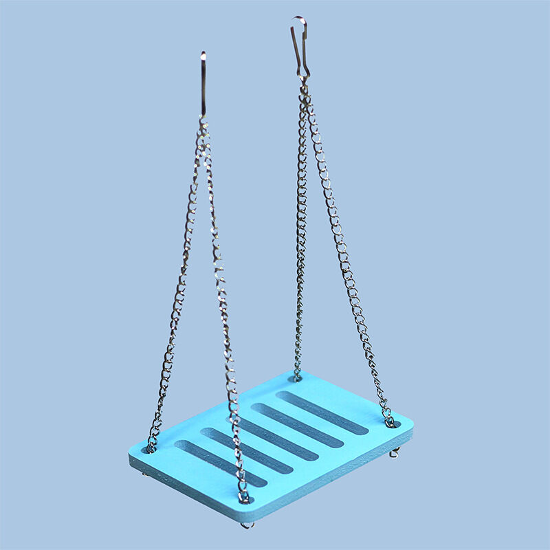 Xích đu có dây xích gắn lồng cho thú cưng - Hamster