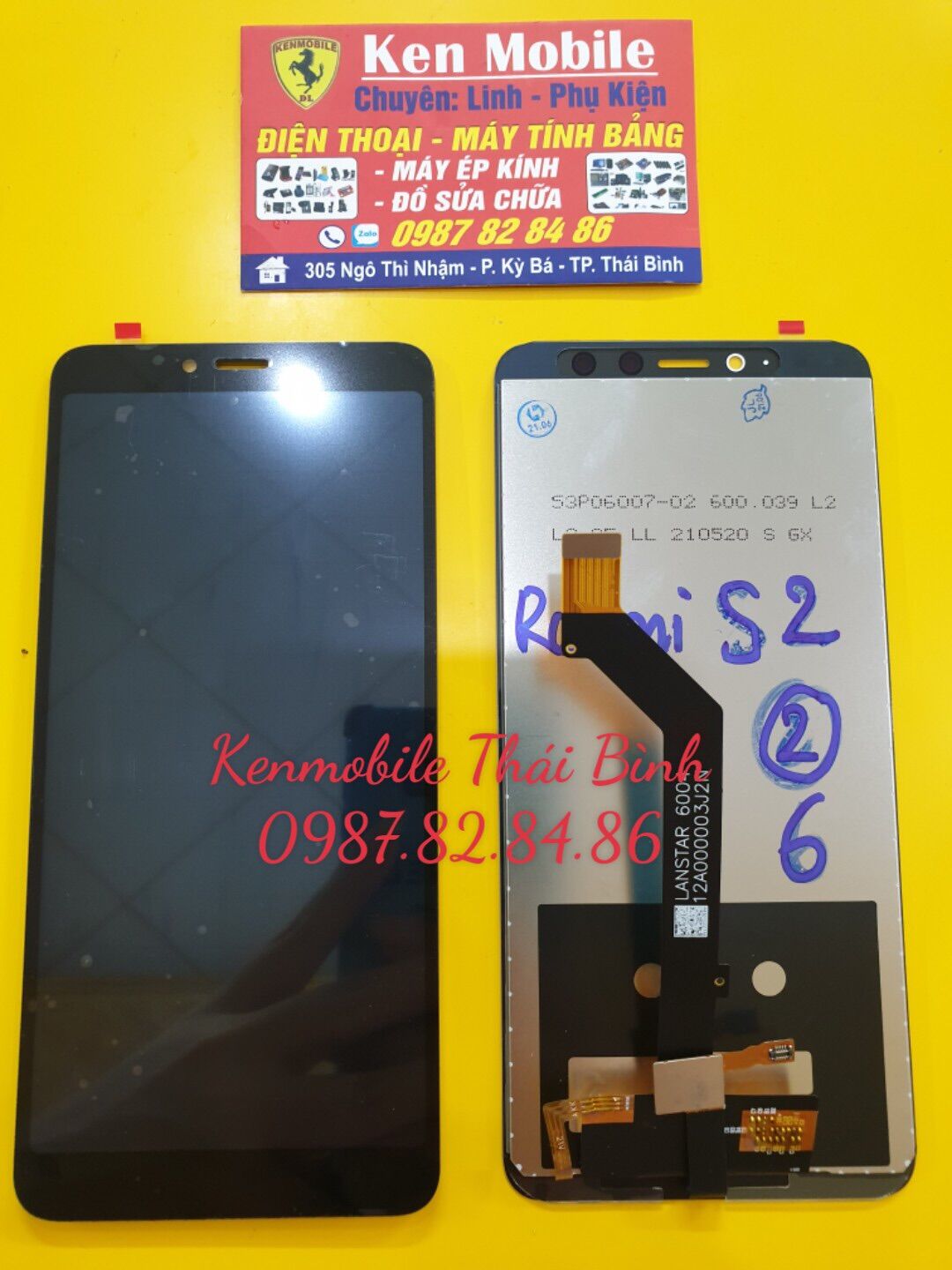 Màn hình nguyên bộ xiaomi redmi s2