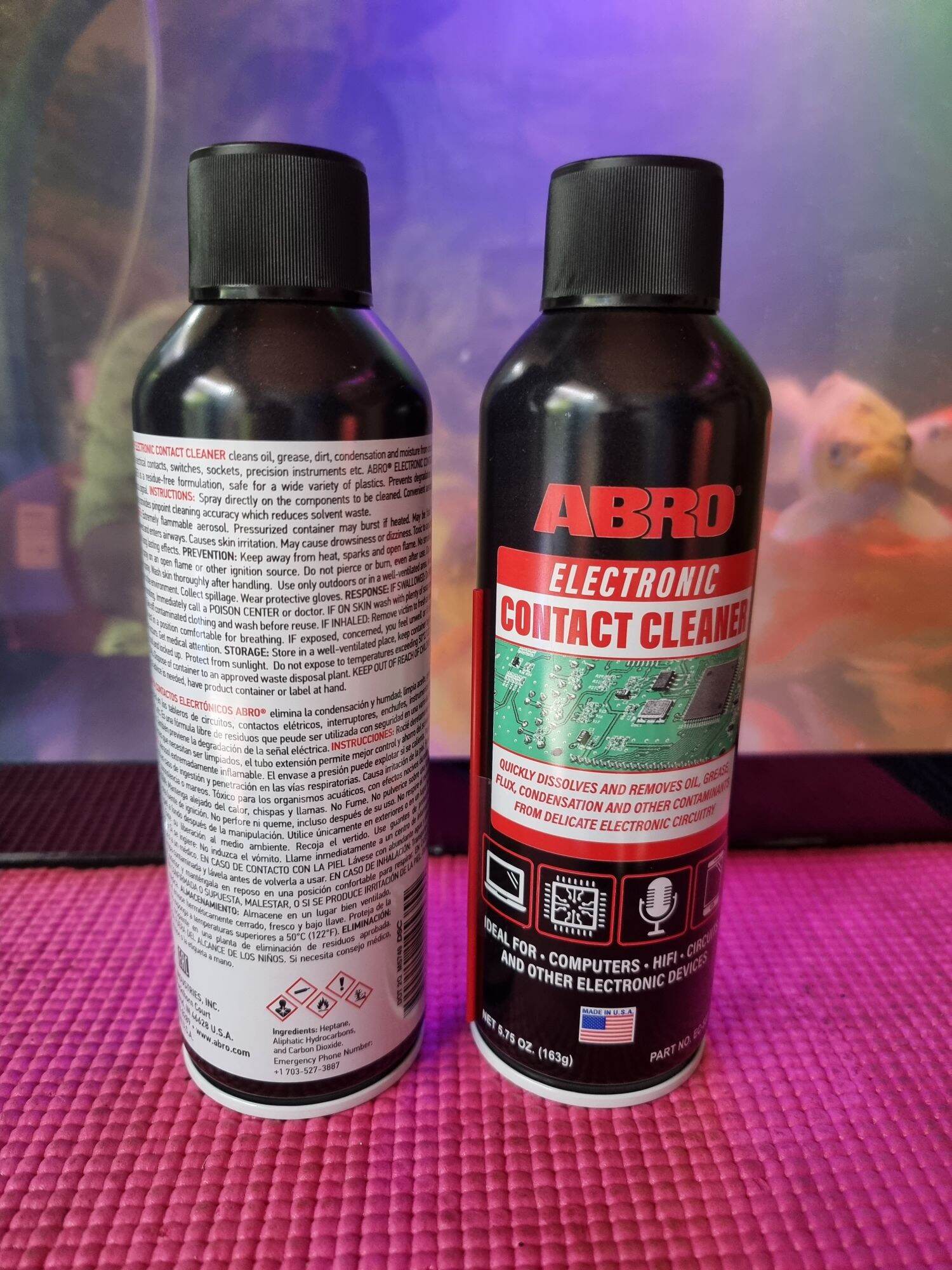 Dung Dịch Vệ Sinh Điện Tử ABRO ELECTRONIC CONTACT CLEANER EC-533 (163g)