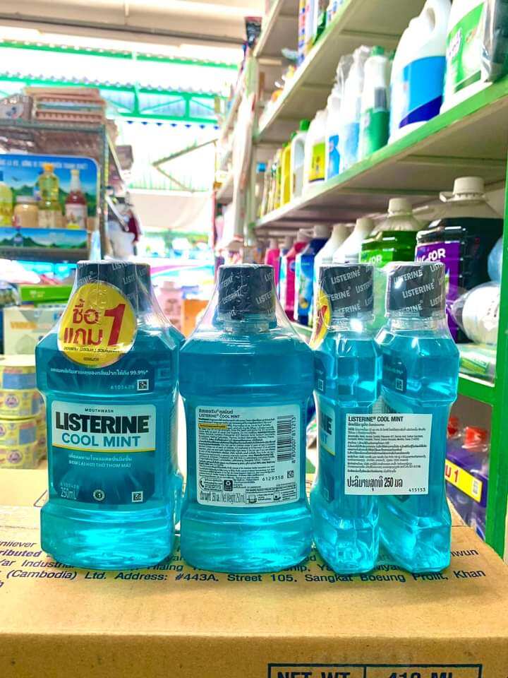 Nước súc miệng Listerine combo 2 chai 250ml