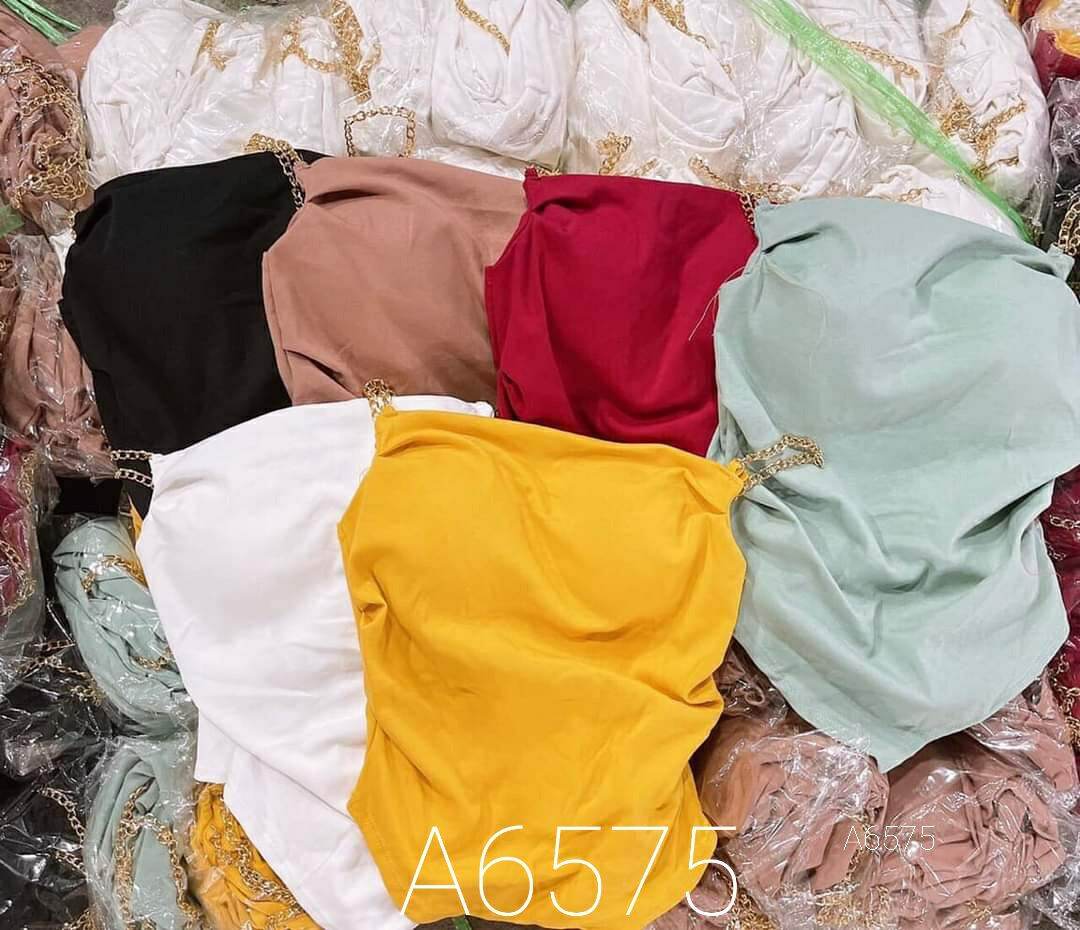 Áo yếm 2 dây xích nhiều màu