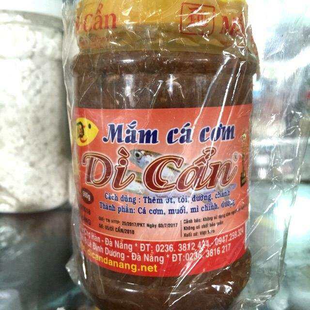 Mắm cá cơm Dì Cẩn hủ 500g