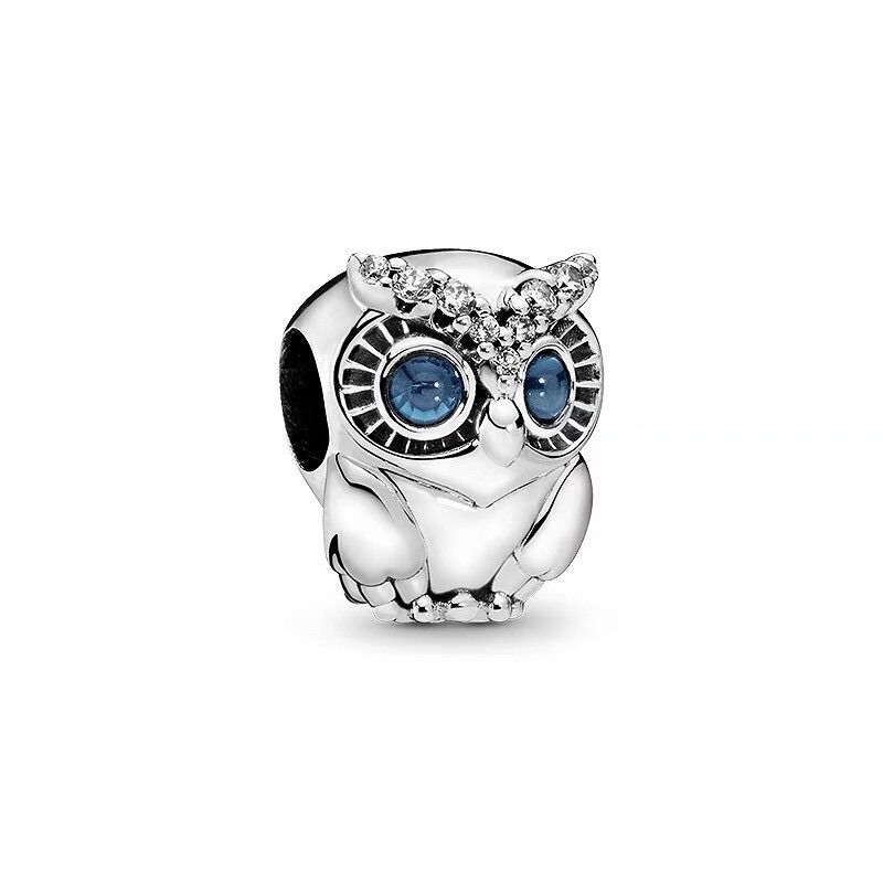 CHARM PAN ALE CÚ MÈO BẠC S925 CAO CẤP