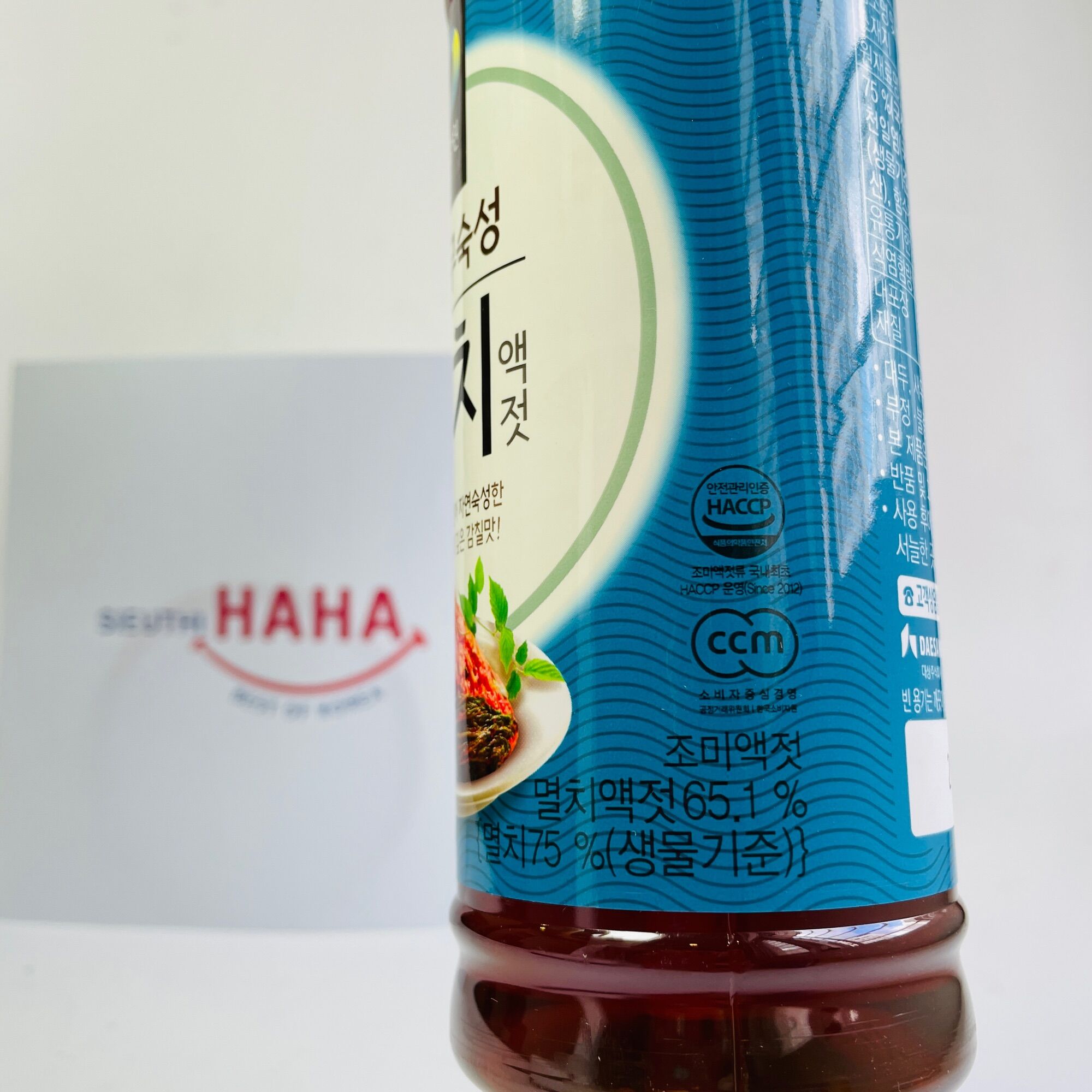 Nước mắm cá cơm Hàn Quốc DAESANG 500ml