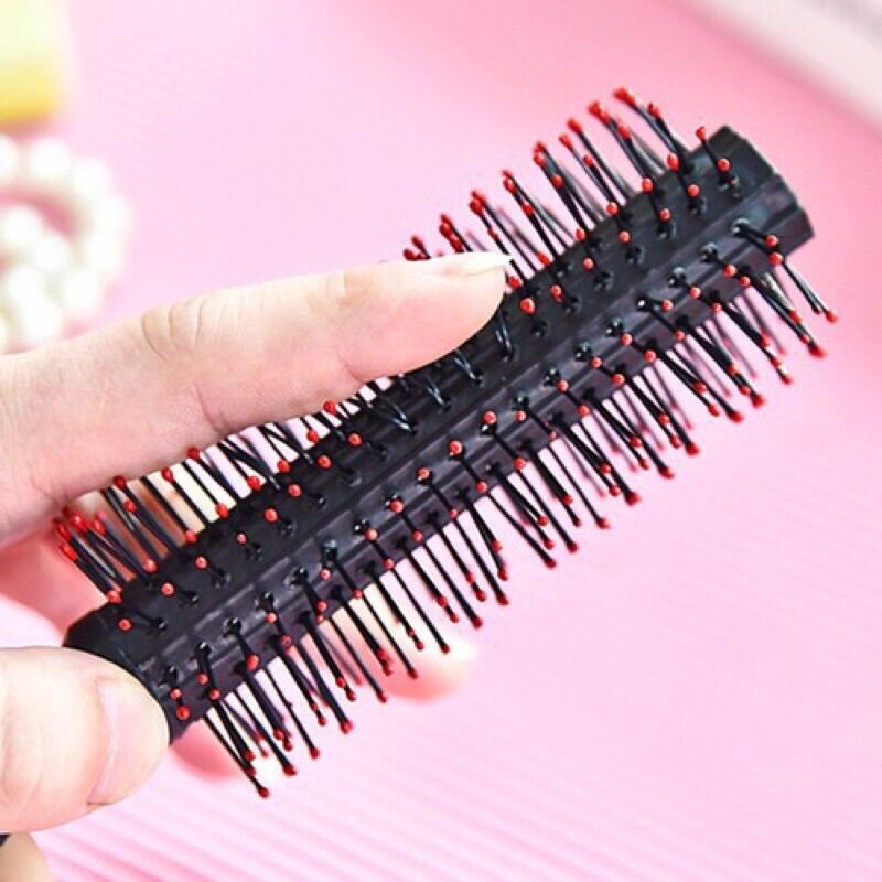 Lược tròn tạo nếp tóc uốn tóc xoăn