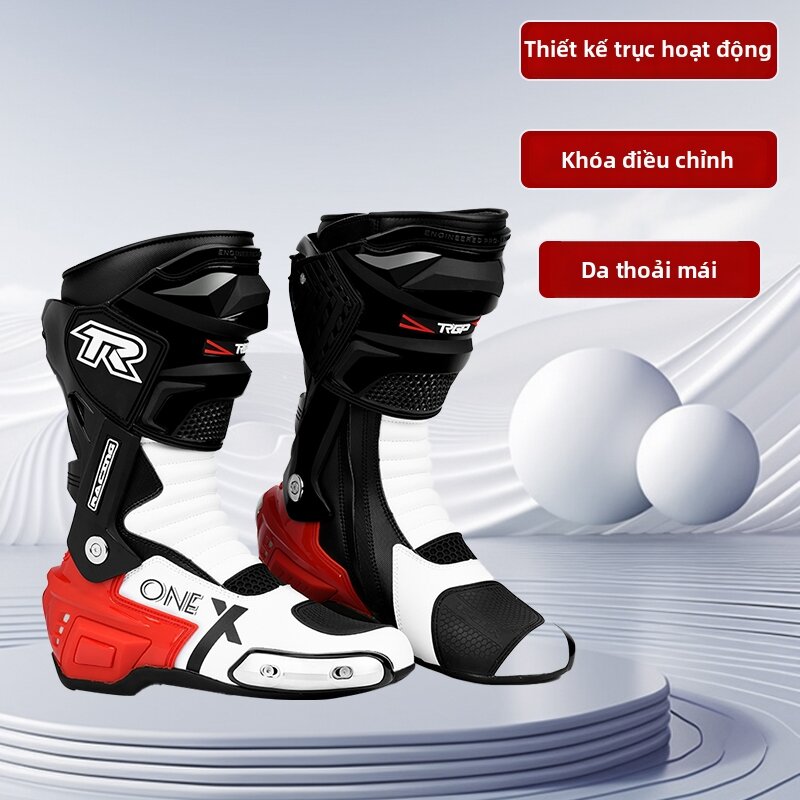 TR | Protective Anti-Slip Motorcycle Boots Giá 6,221,000 Đồng*Miễn phí vận chuyển