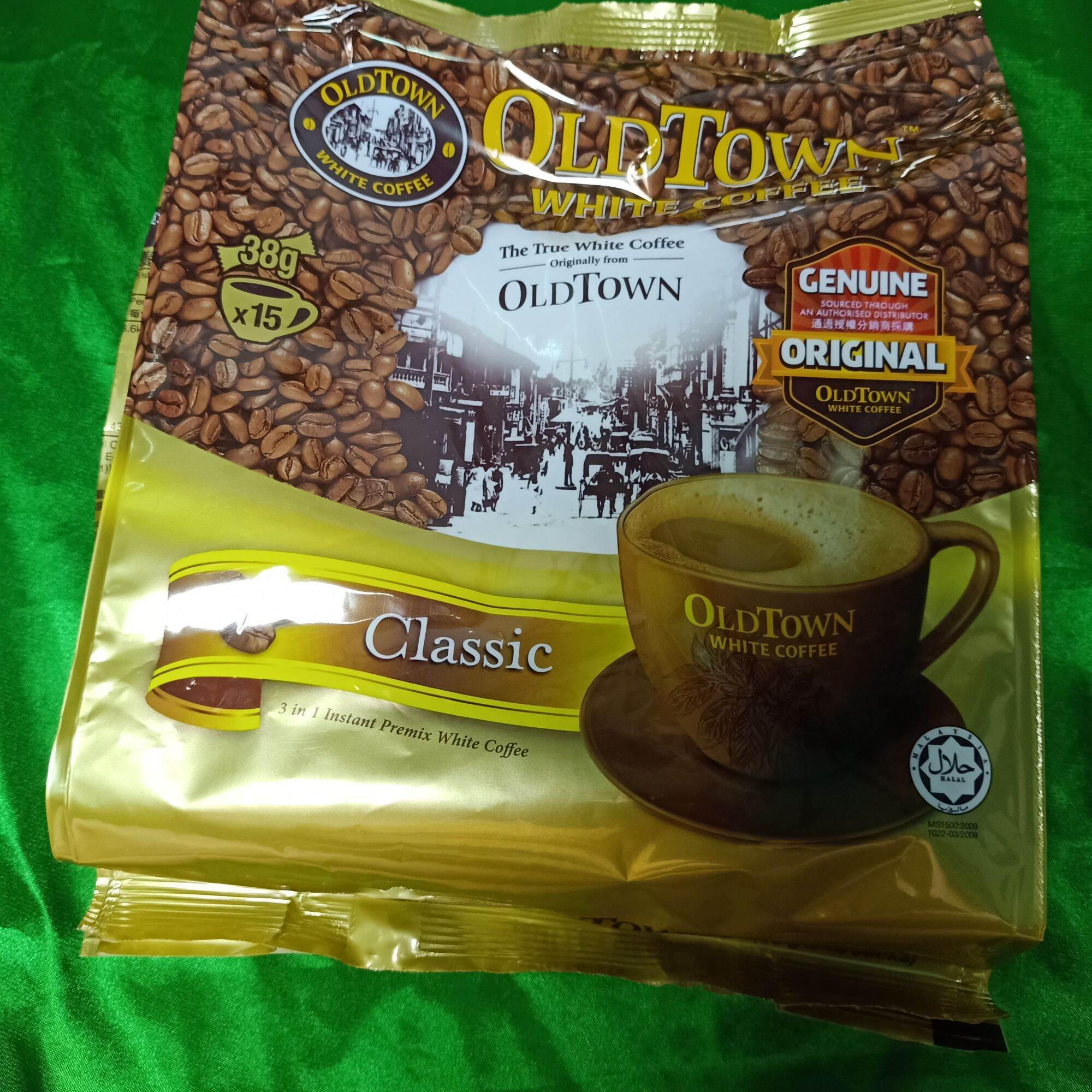 15 gói lẻ Cà phê oldtown classic mới Malaysia