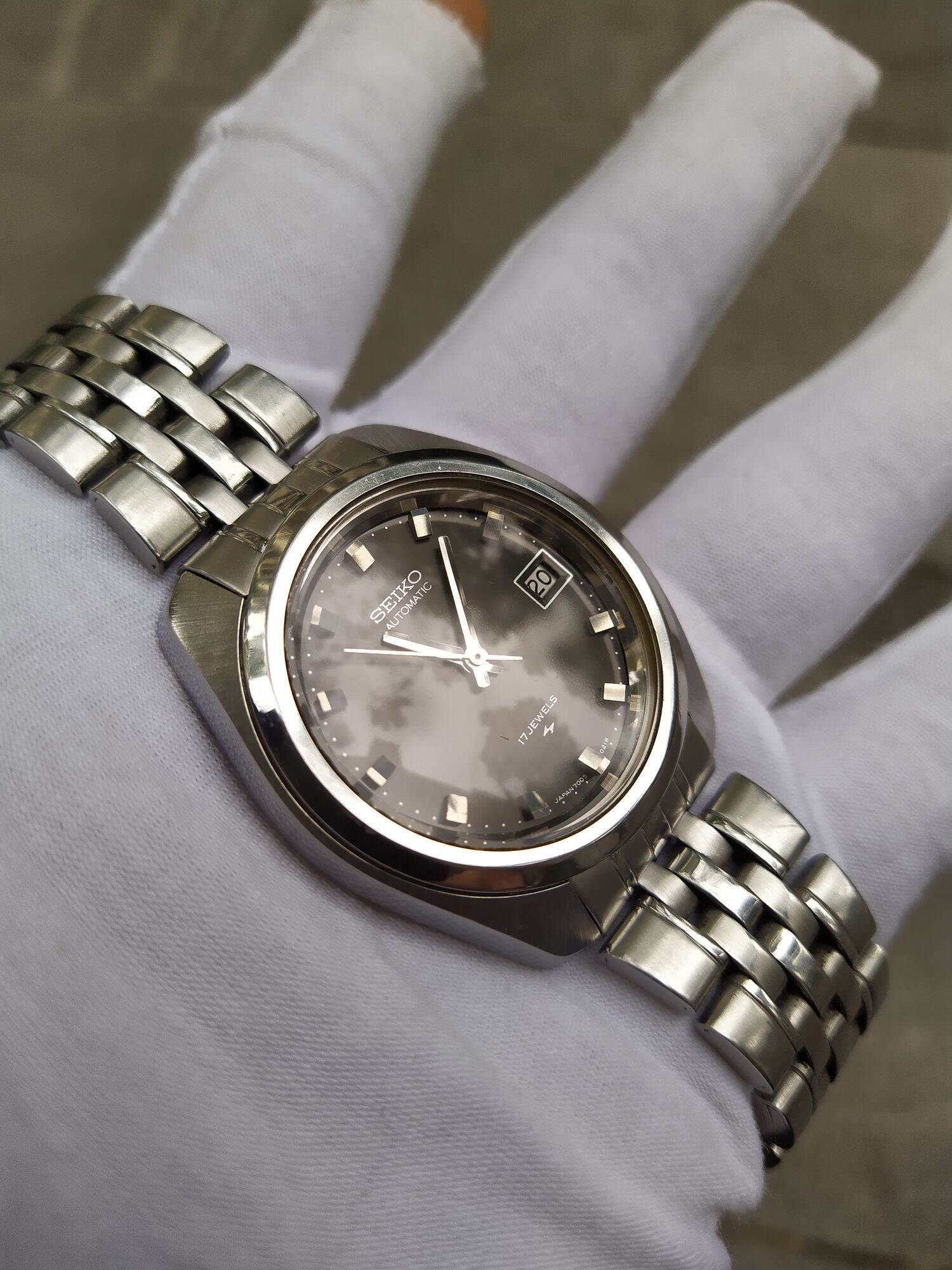 đồng hồ Seiko Vintage size 38.5 chưa núm