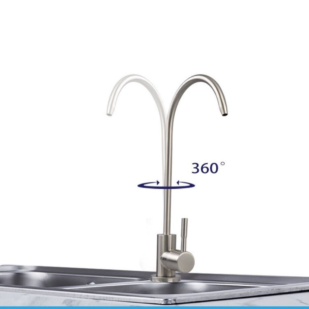 Vòi máy lọc nước RO inox 304 cao cấp.