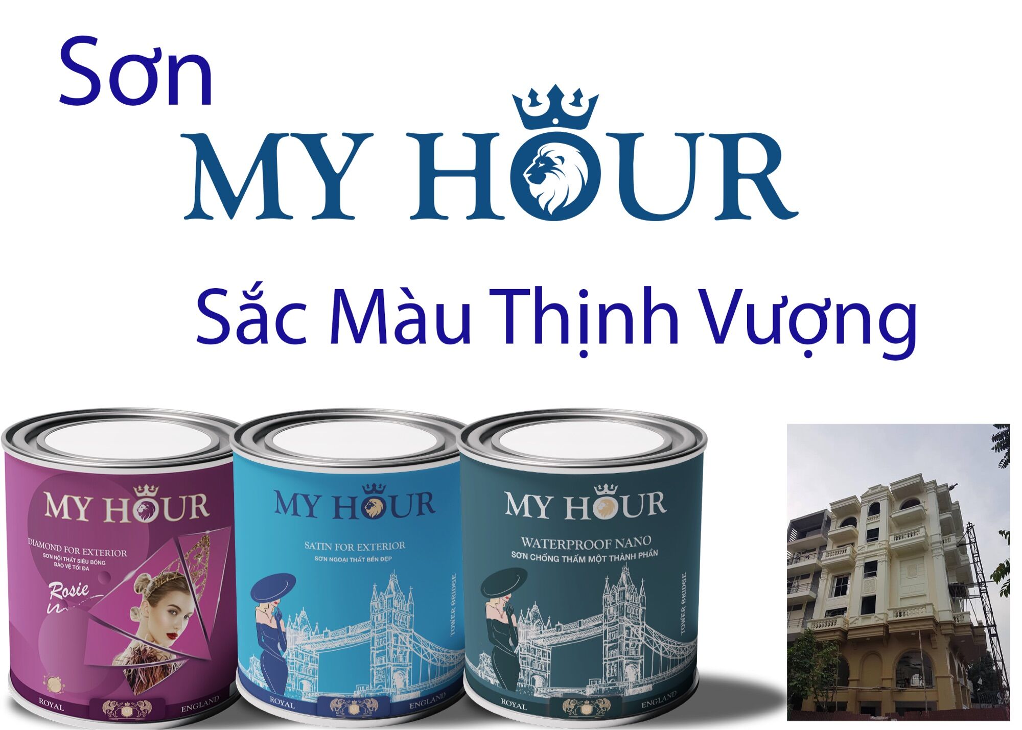 Sơn chậu màu hồng cánh sen