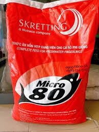 Cám Micro 80 gói 100g cho cá khoẻ mau lớn
