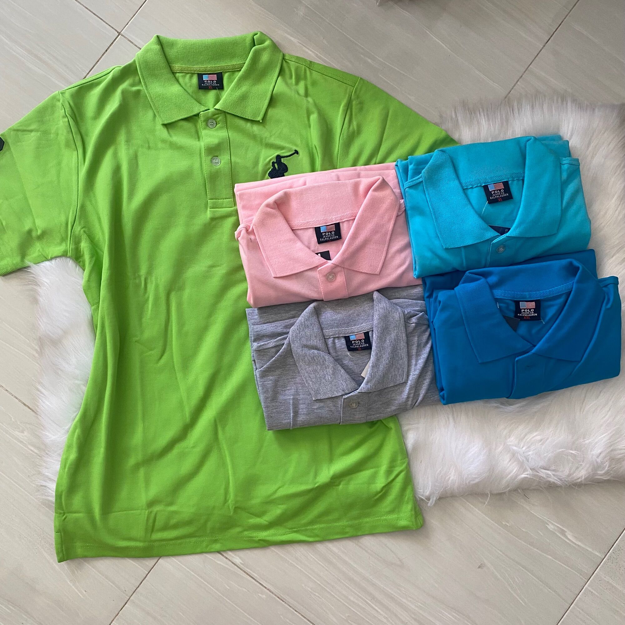 Áo thun nam cổ bẻ, hàng VNXK