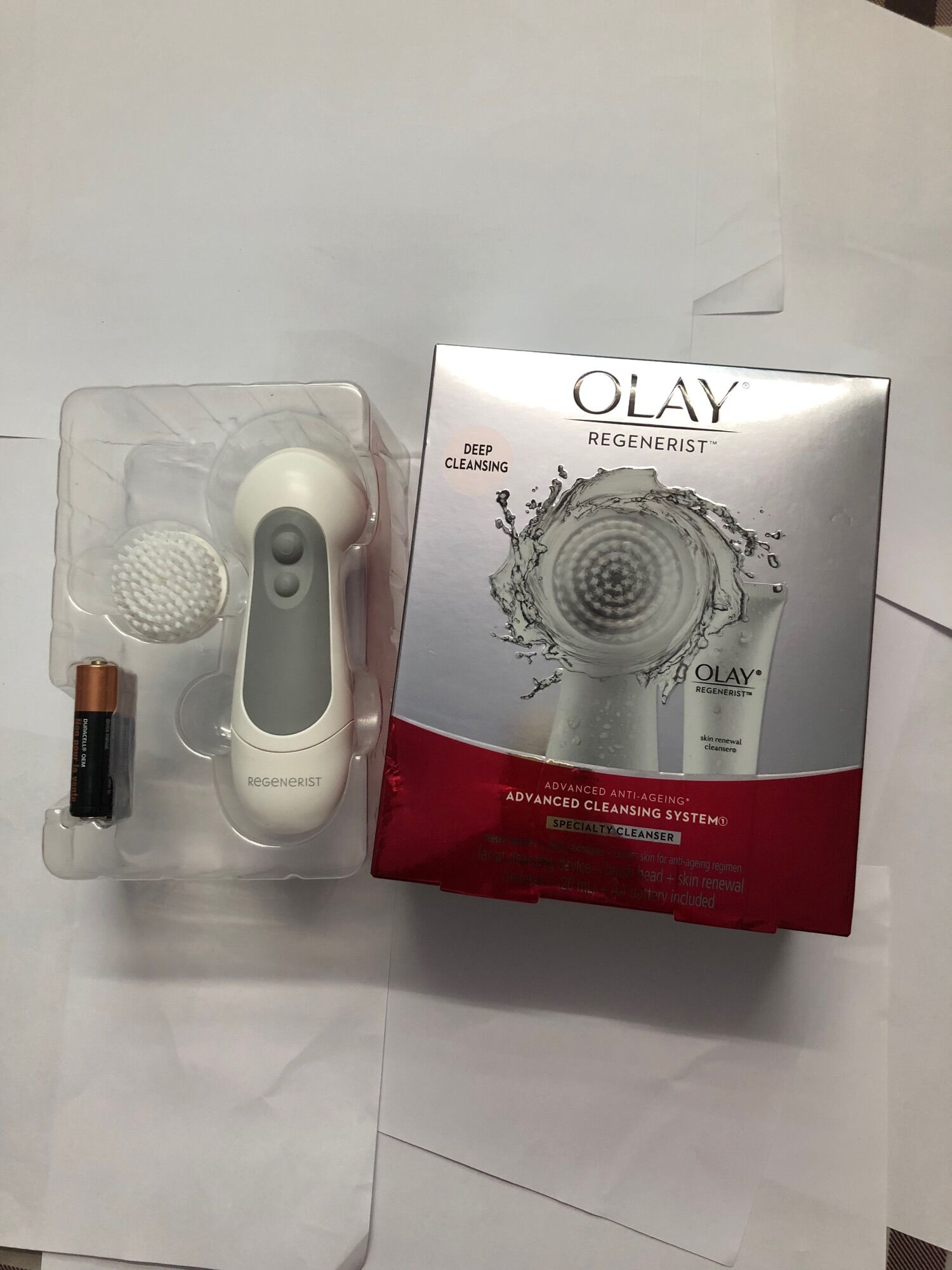 [Bill Úc] Máy rửa mặt Olay Regenerist Advanced Cleansing System