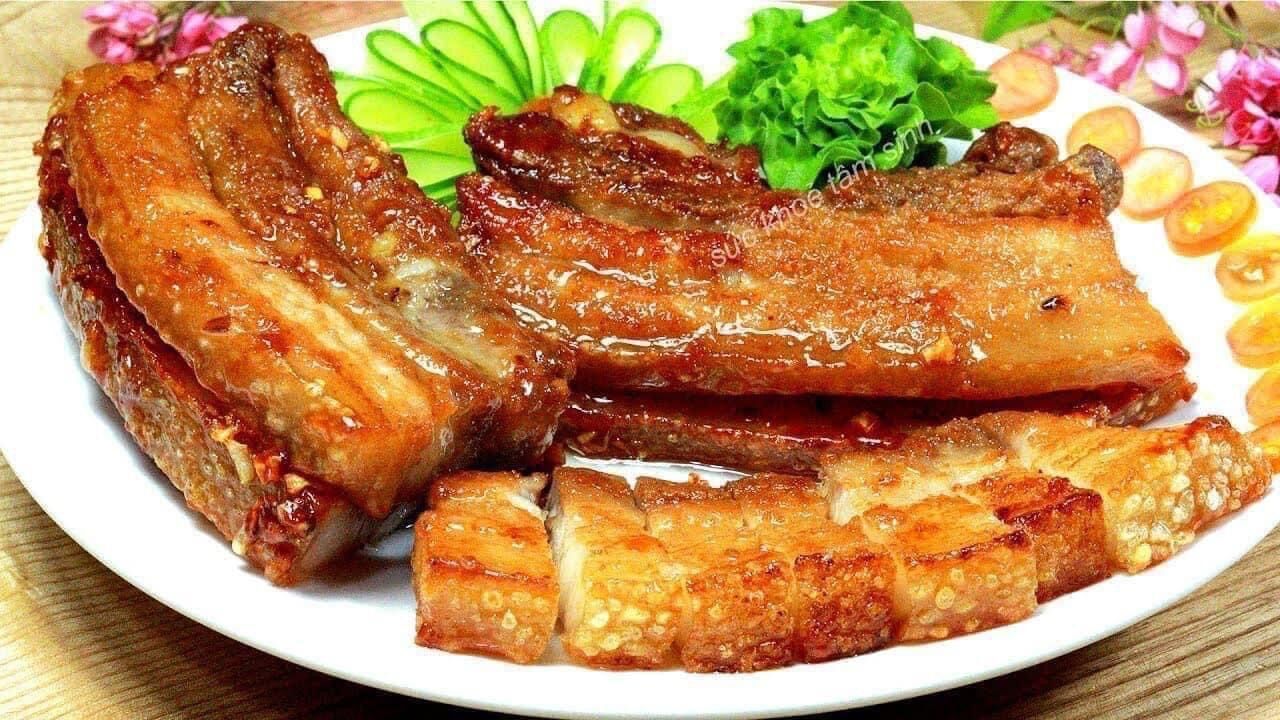 500gr ba rọi heo xả ớt 1 nắng - thơm ngon khó cưỡng