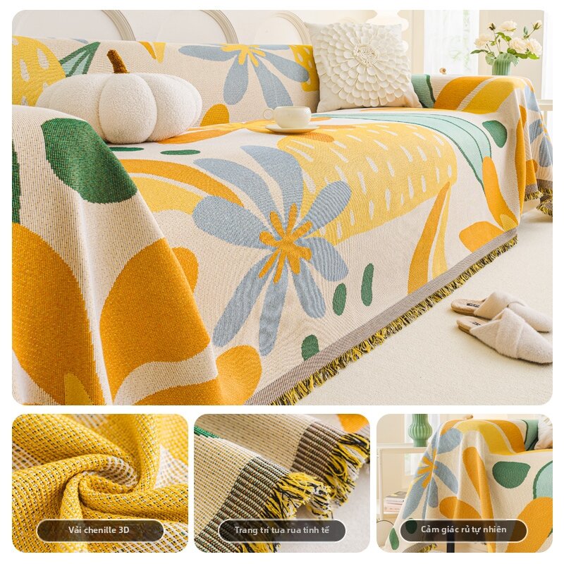 YALINMEISHE | Bộ Bọc Ghế Sofa Cao Cấp Dùng Quanh Năm