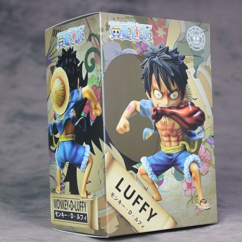 Mô hình Luffy One Piece chibi cắn tay