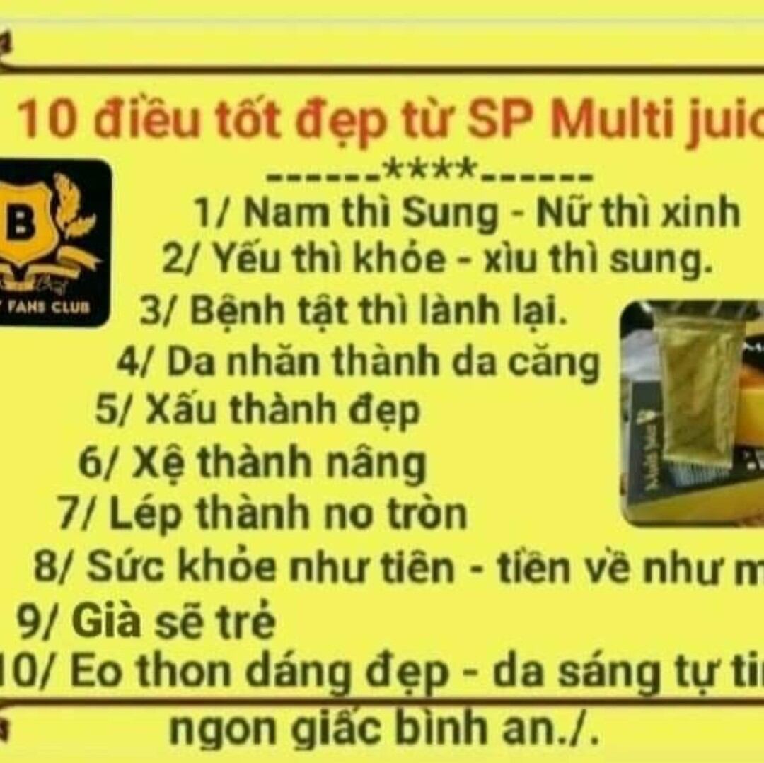 Combo 5 gói lẻ Trà Multi hòa tan Malaysia