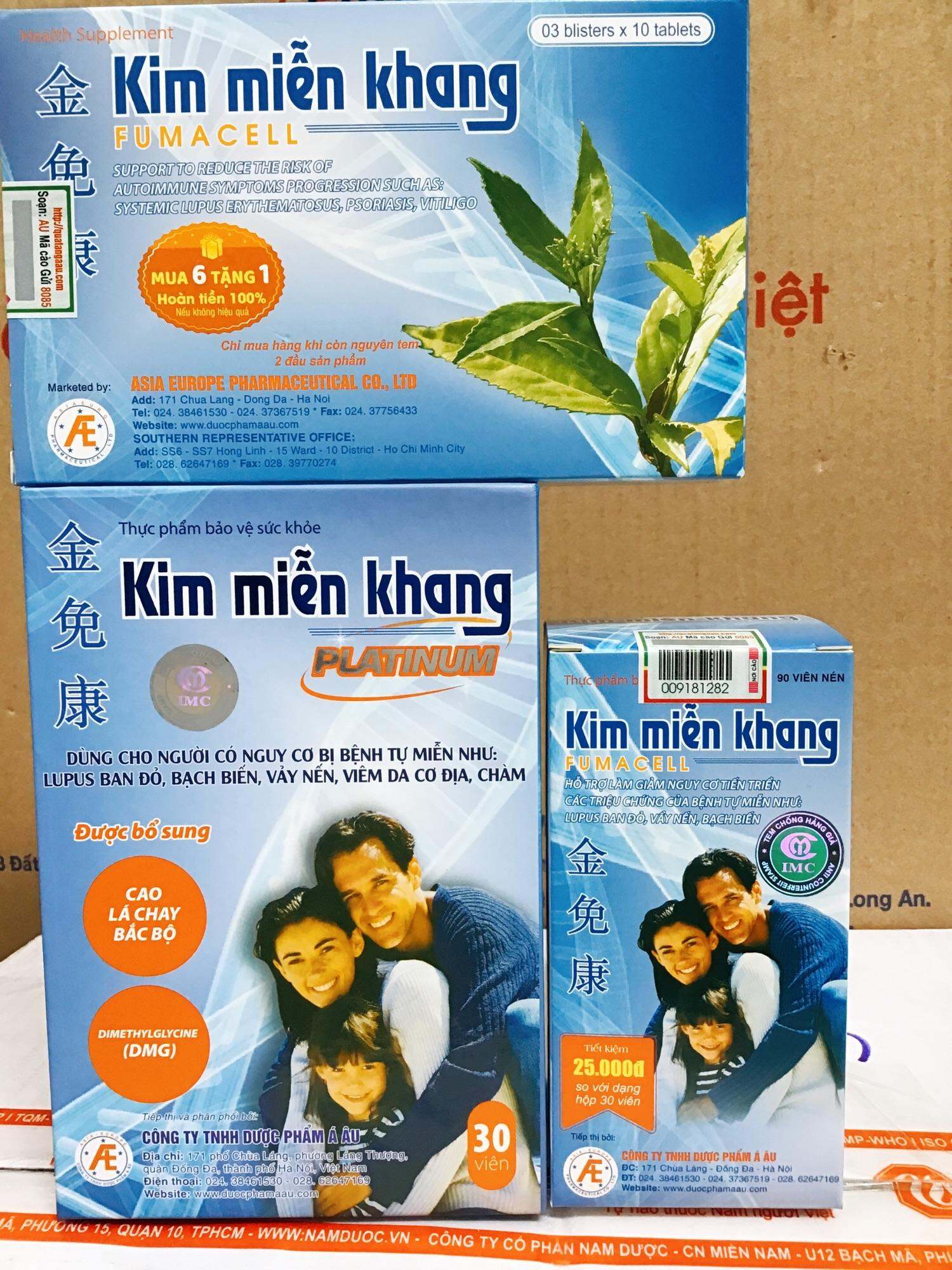 Kim Miễn Khang - Hỗ Trợ  Vẩy Nến , Lupus Ban Đỏ
