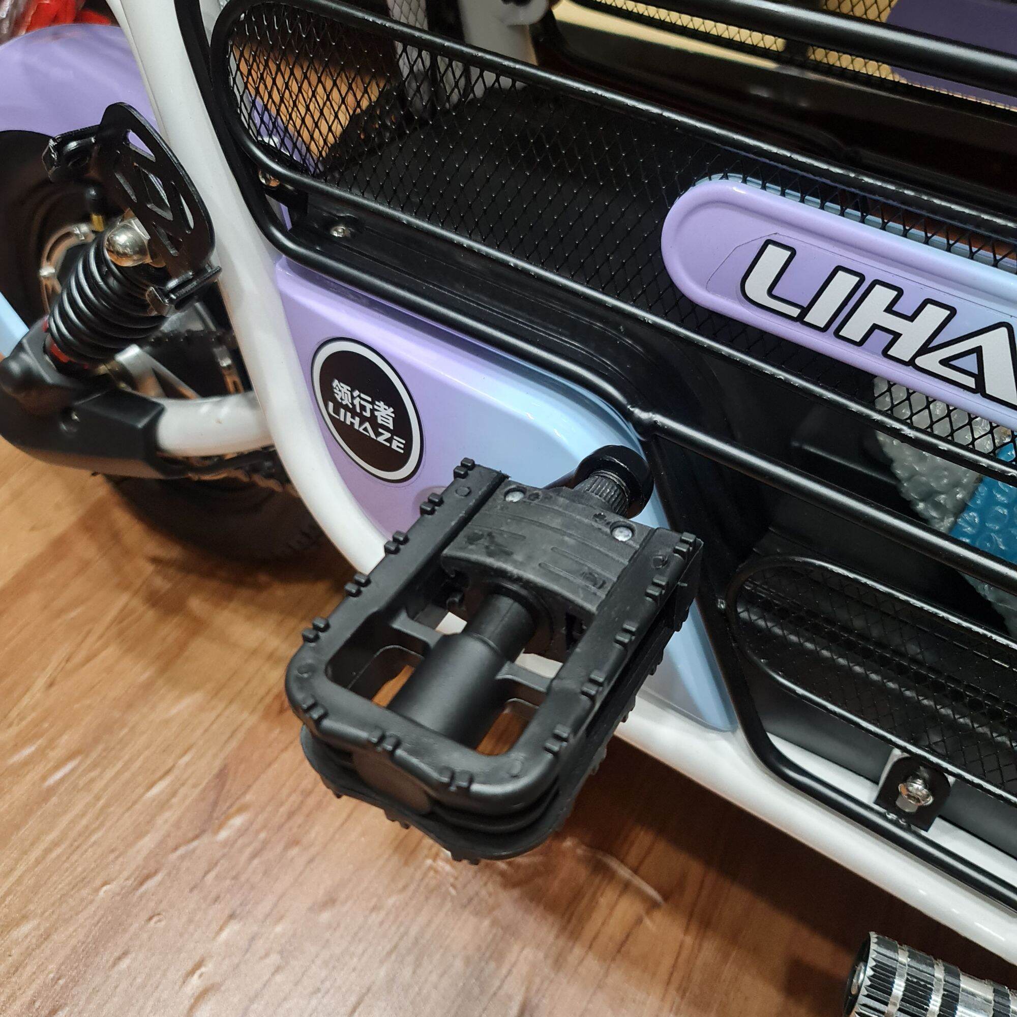 Phụ tùng bàn đạp gấp + gập lại dành xe đạp , xe đạp điện.