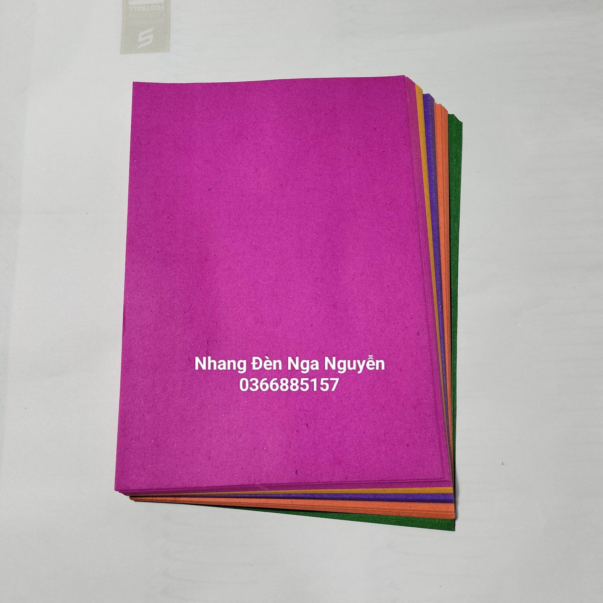 Giấy cúng ngũ sắc loại đẹp (100 tờ)