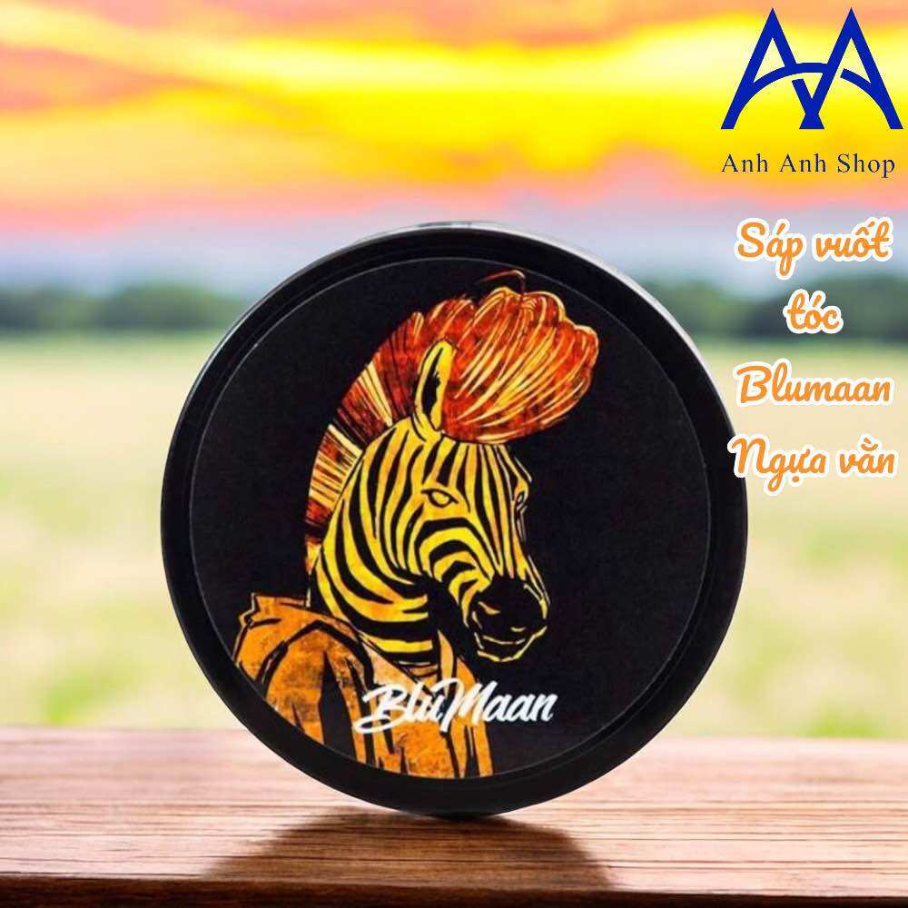 Sáp vuốt tóc ngựa vằn blumaan cavalier heavy clay 74ml