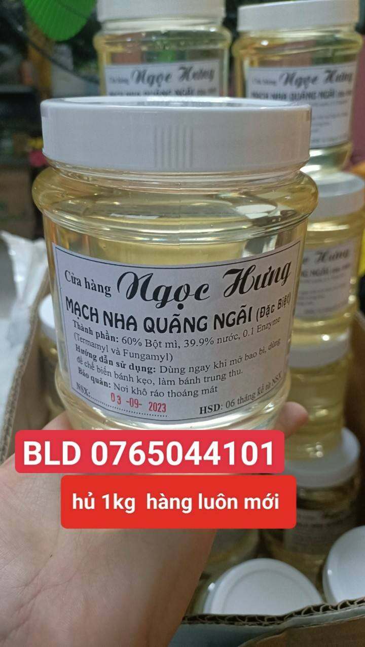 mạch nha quảng ngãi/ đường glucose hủ 1kg