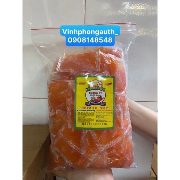 Tương ớt gói tương việt 15g x 1 x 100goi