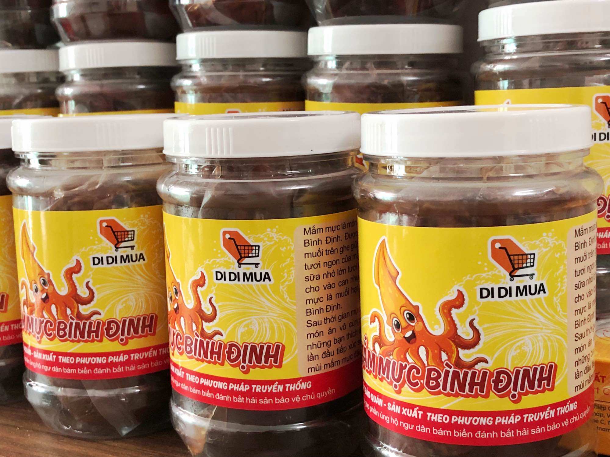 Mắm mực loại 1 500gram - đặc sản xứ nẫu - hàng chính gốc bình định
