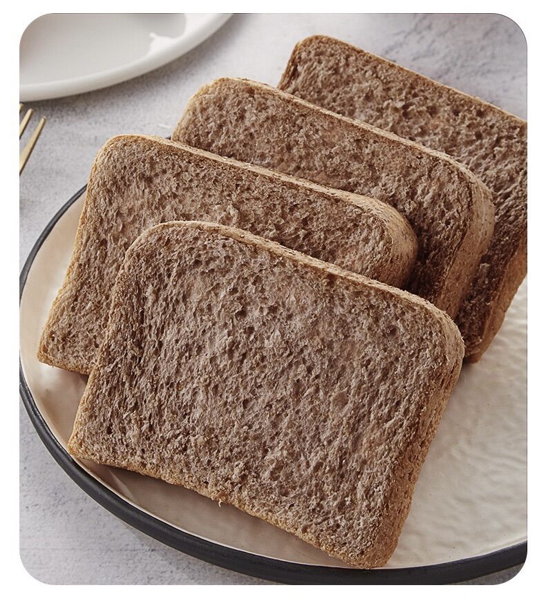 Bánh Mì Đen Lúa Mạch Sandwich Không Đường 500G