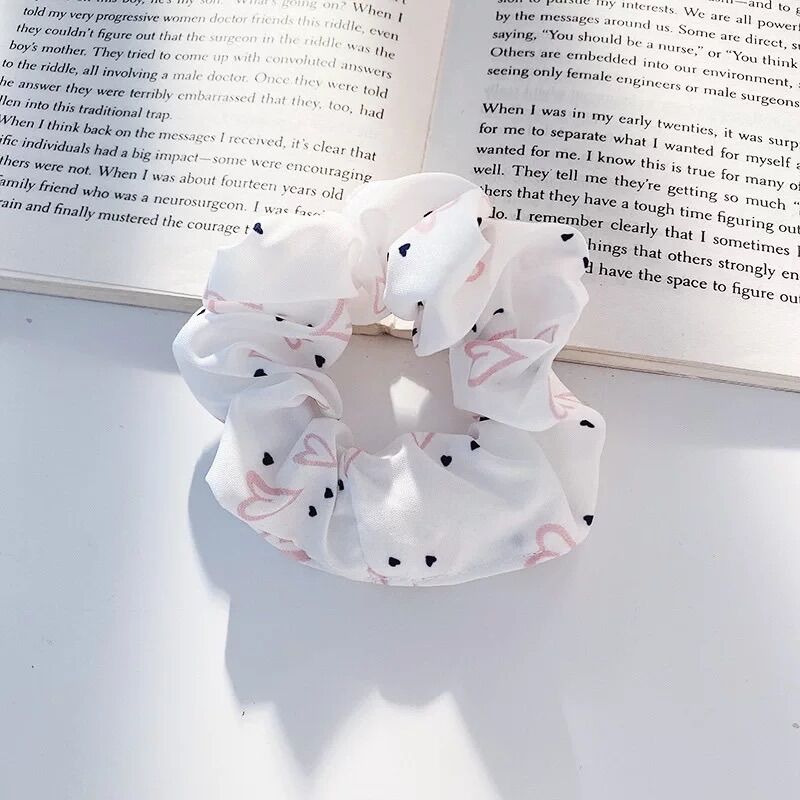 Cột tóc vải Scrunchies nhiều màu