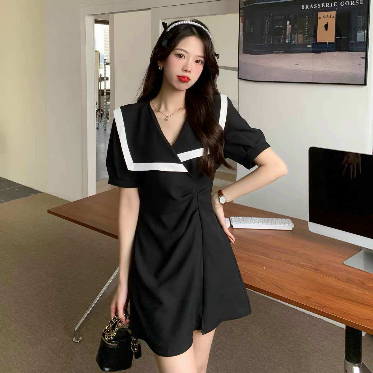 57-90kg Bigsize ĐẦM PHỐI TRẮNG FORM A GIÁ RẺ