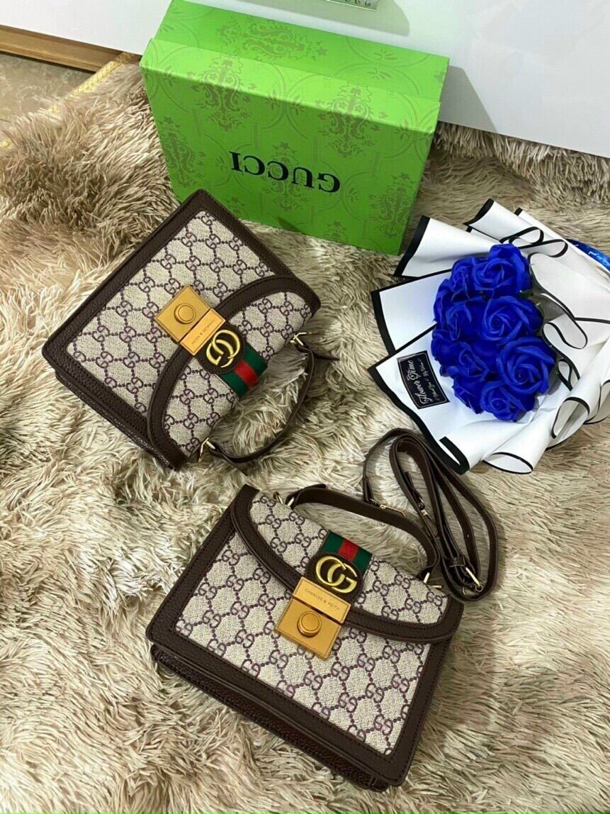 Túi xách nữ guci size 22cm hàng qc loại 1