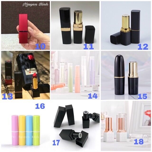 Vỏ Đựng Son Môi Handmade