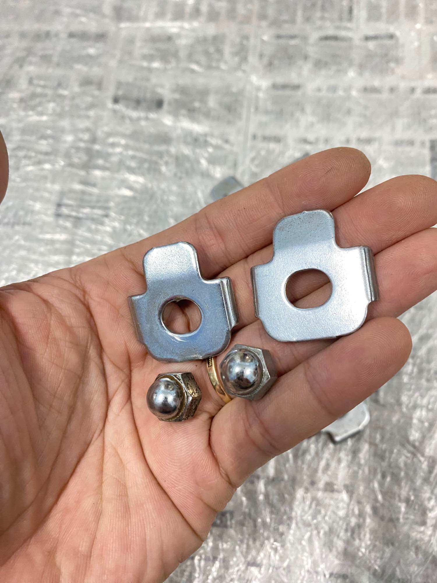 Bộ ốc nẹp bửng xe cub hàng zin rã xe