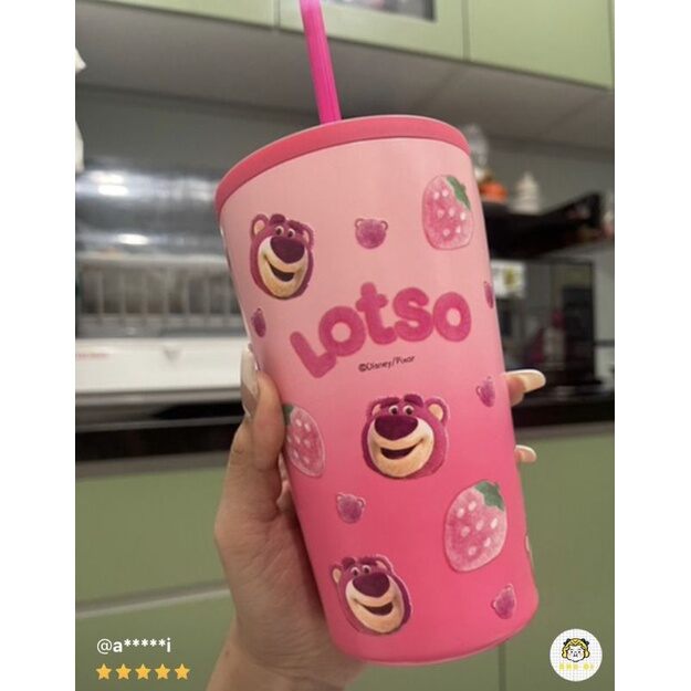 [Chính hãng Disney] Ly giữ nhiệt Gấu dâu Lotso Hot trend
