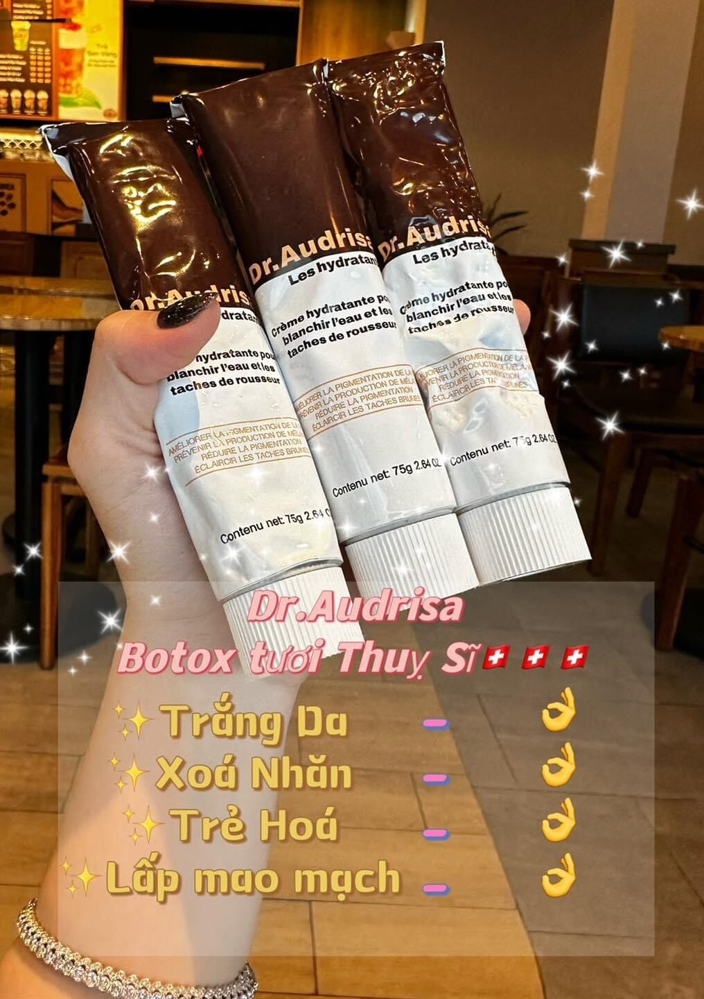 Kem dưỡng da DR.AUDRISA - Thuỵ sĩ