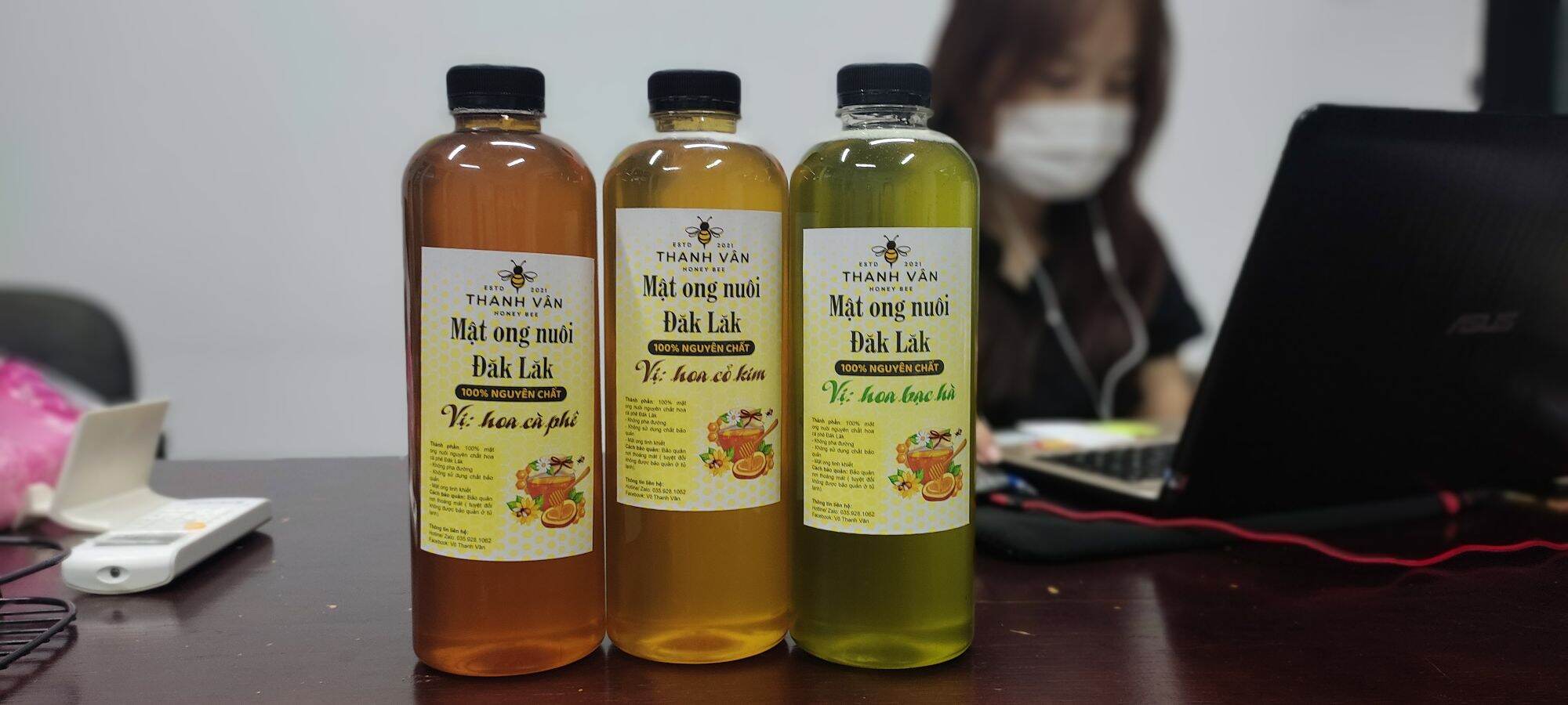 Mật ong nuôi Bạc Hà Đăk Lăk