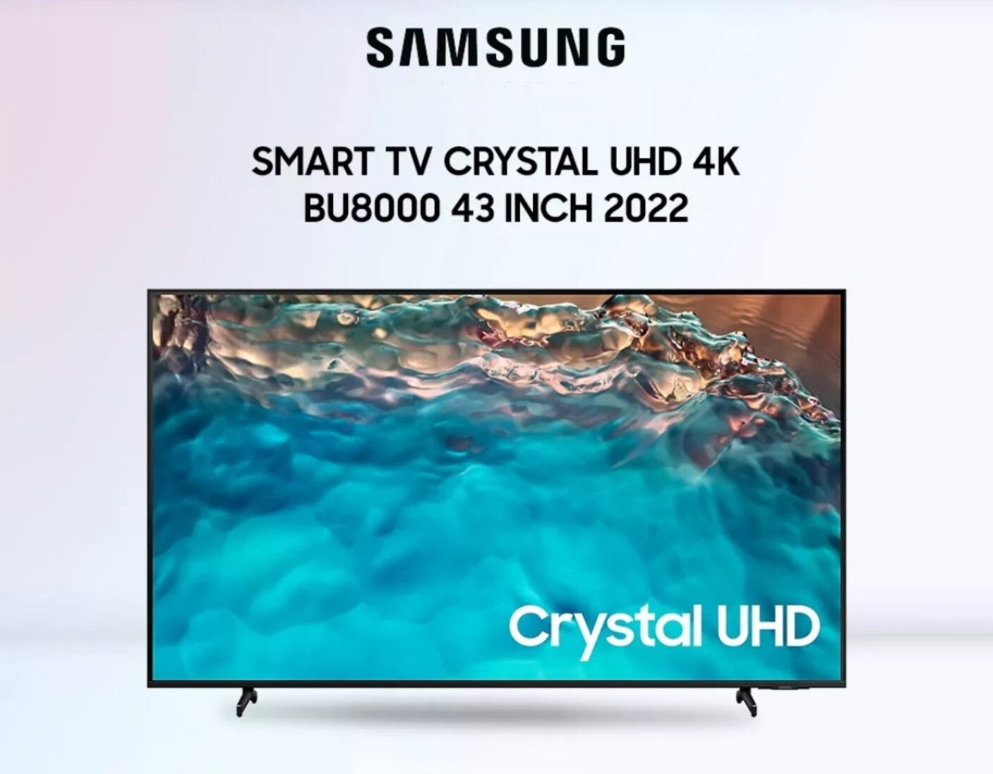 Smart tv samsung crystal uhd 4k 43 inch bu8000 2022