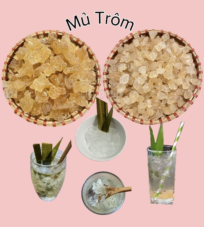 Mủ Trôm khô - 1kg Mủ trôm thiên nhiên Phan Rang loại 1 nguyên chất, dạng viên