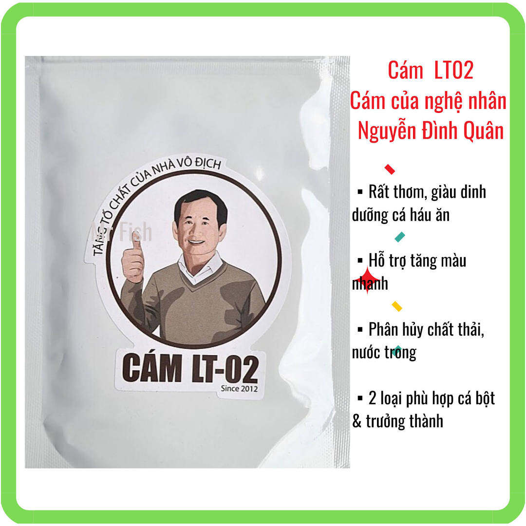 Cám lt 02 - thức ăn cho cá guppy betta