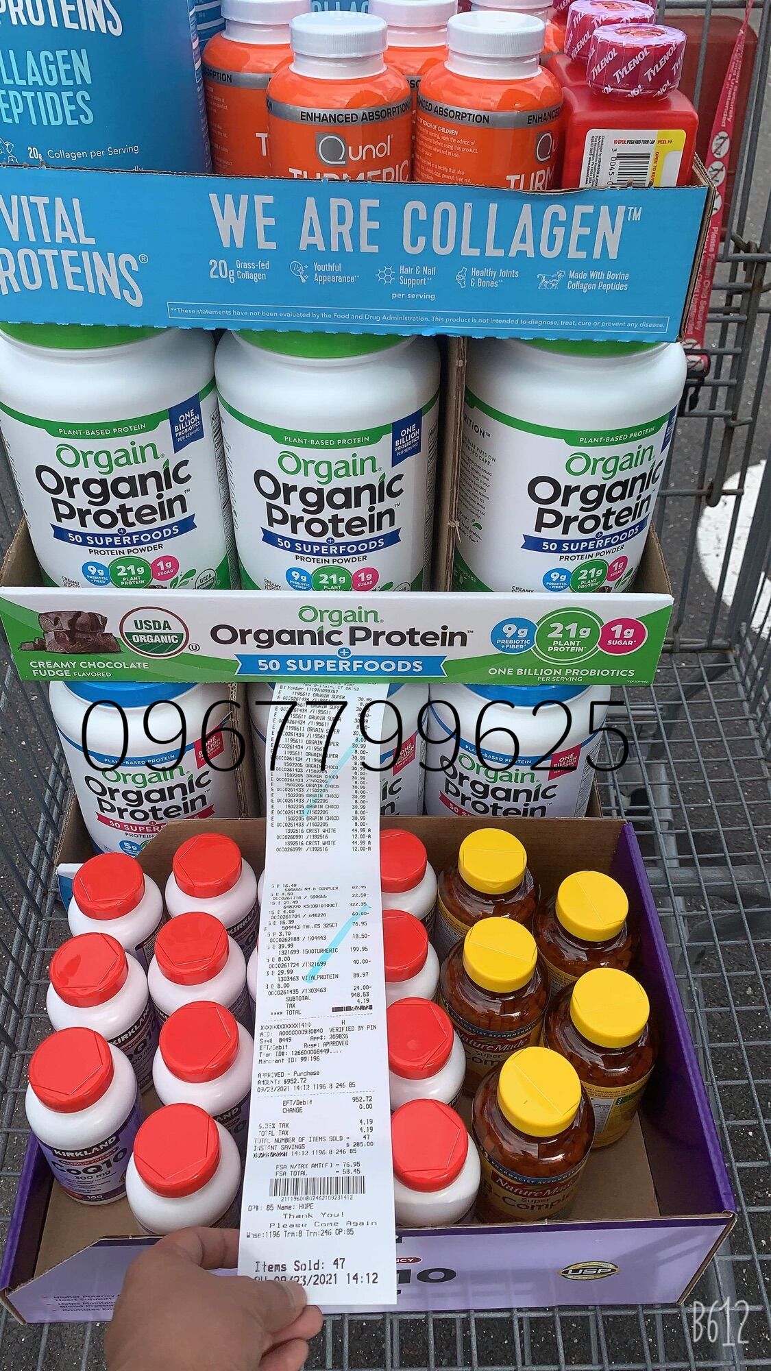 [HCM]Bột đạm Orgain Organic Protein bột đạm thực vật hữu cơ [Hàng Mỹ]