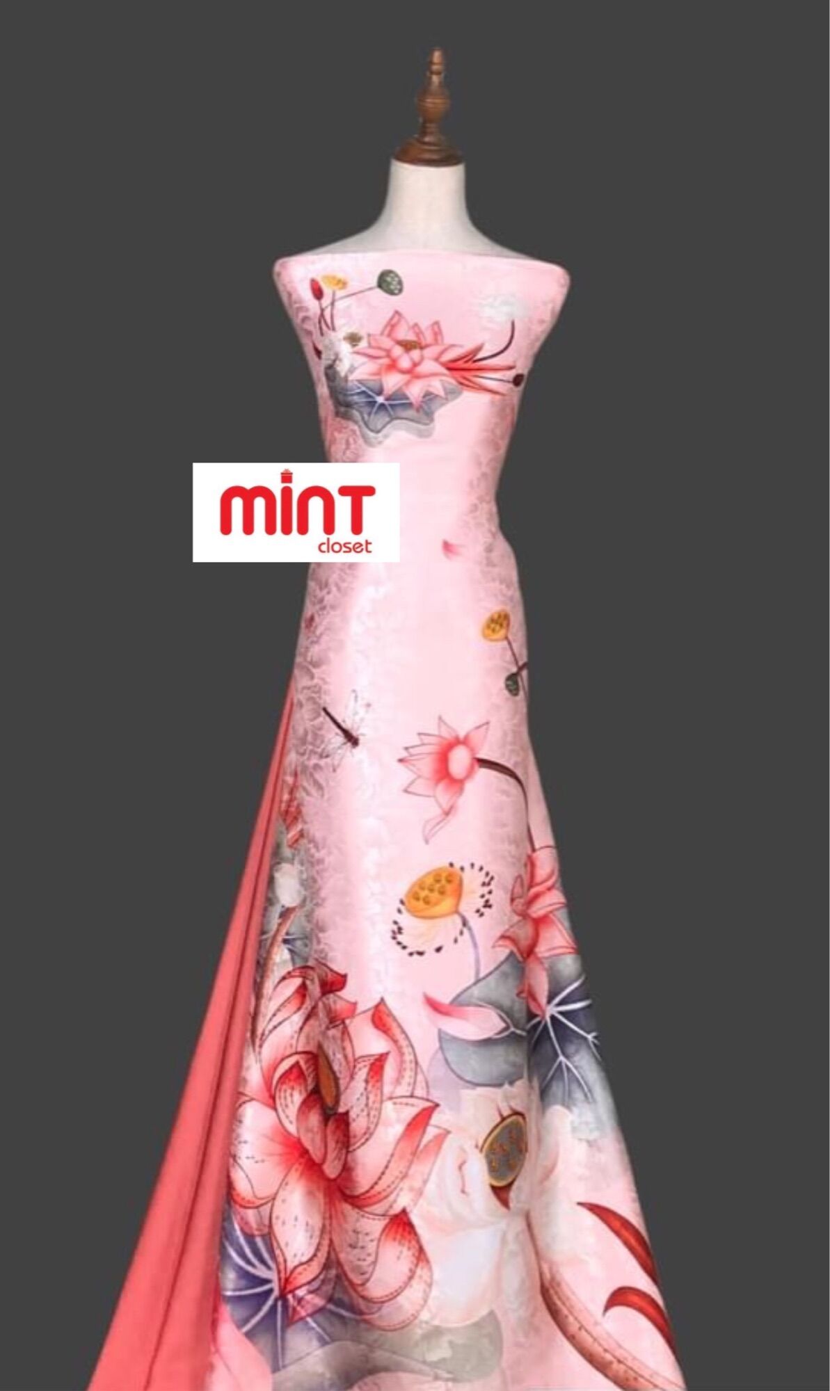 Vải gấm lụa cao cấp mã 041221